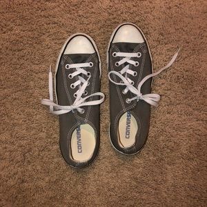 Grey women’s Converse